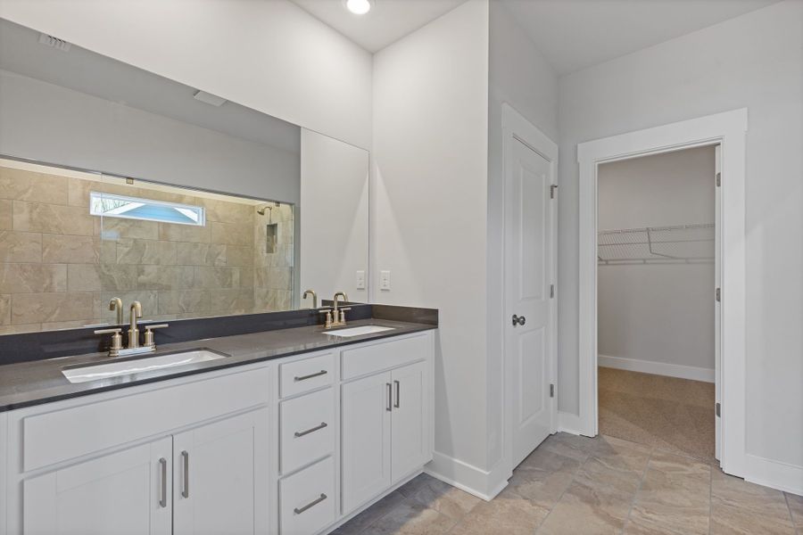 Representative furnished interior of a home built from the Stafford by Crawford Creek Communities in Red Bird Manor, Jefferson (Image 15).