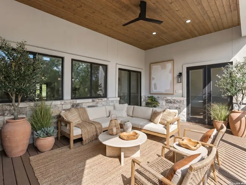 Exterior details and patio area of a home in , San Antonio (Image 30). Exterior details and patio area of a home in , San Antonio (Image 30).