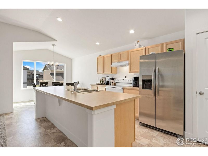 Furnished interior view inside a new home in Union Colony West, Greeley (Image 7).
