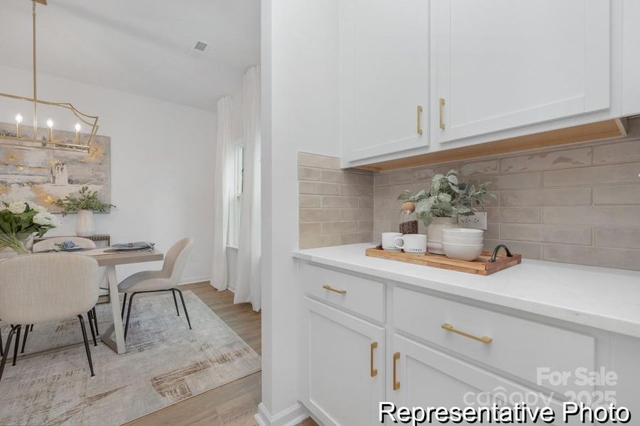Furnished interior view inside a new home in Whispering Hills, Locust (Image 19).