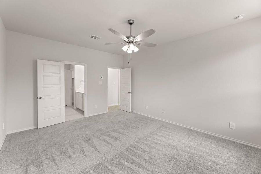 Representative exterior photo of a completed home built from the Willow by Impression Homes in ValleyBrooke, Mesquite, TX (Image 20).