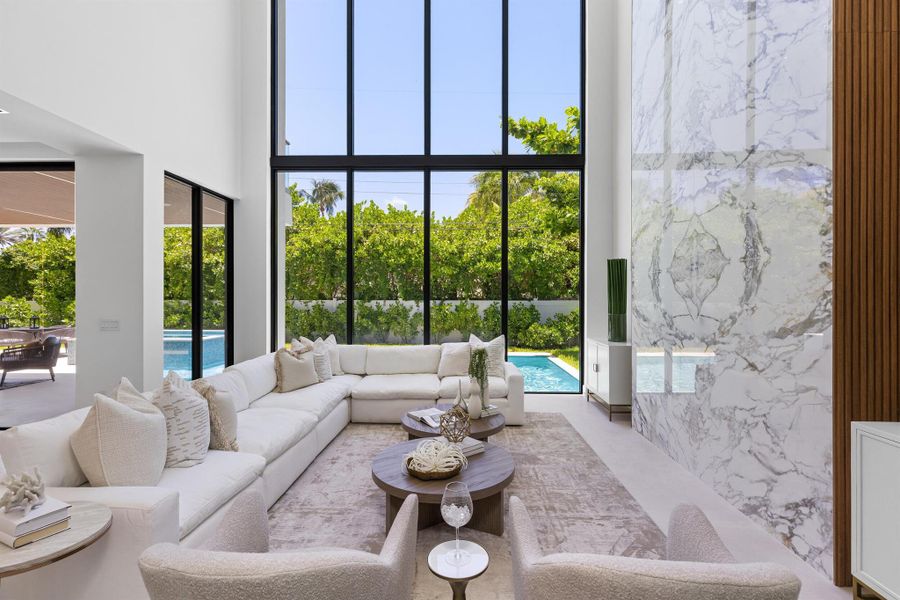 Furnished interior view inside a new home in , Boca Raton (Image 54). Furnished interior view inside a new home in , Boca Raton (Image 54).