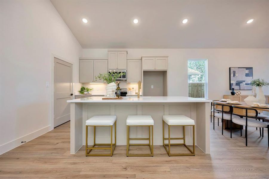 Furnished interior view inside a new home in , Fort Worth (Image 36).