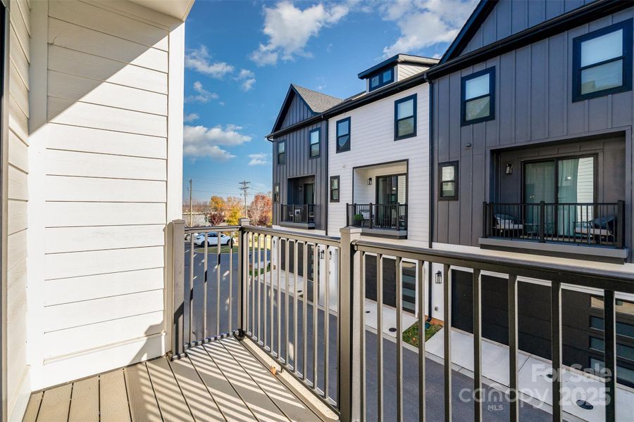 Exterior details and patio area of a home in , Charlotte (Image 3).