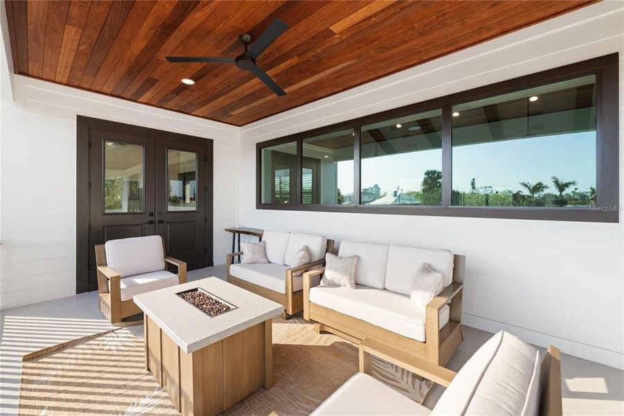 Exterior details and patio area of a home in , Sarasota (Image 46). Exterior details and patio area of a home in , Sarasota (Image 46).