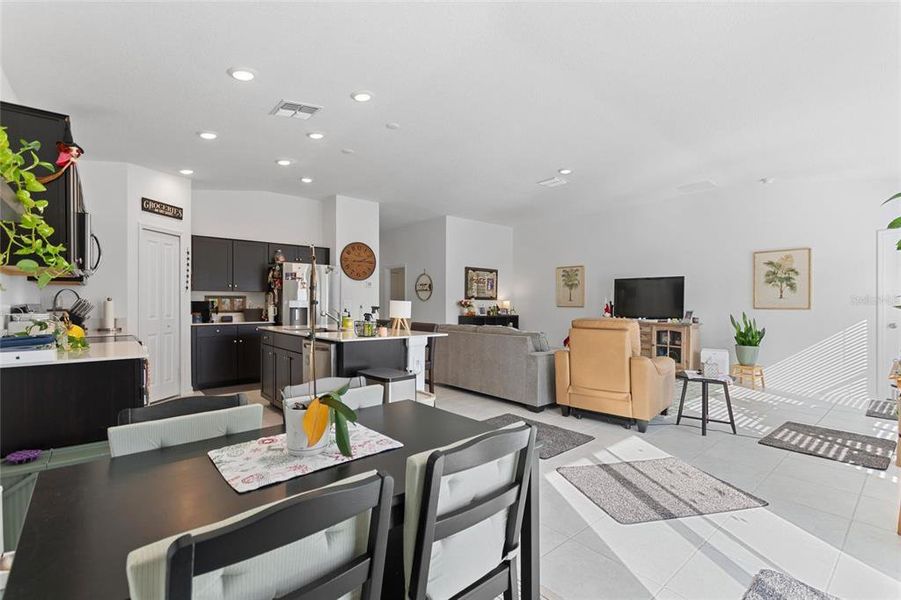 Furnished interior view inside a new home in Lawson Dunes: Estate Collection, Haines City (Image 5).