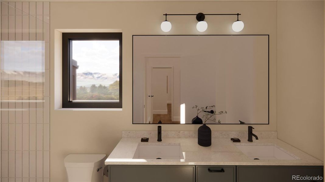 Furnished interior view inside a new home in , Gypsum (Image 5).