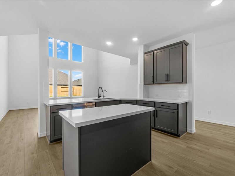 Furnished interior view inside a new home in Brookewater, Rosenberg (Image 7).