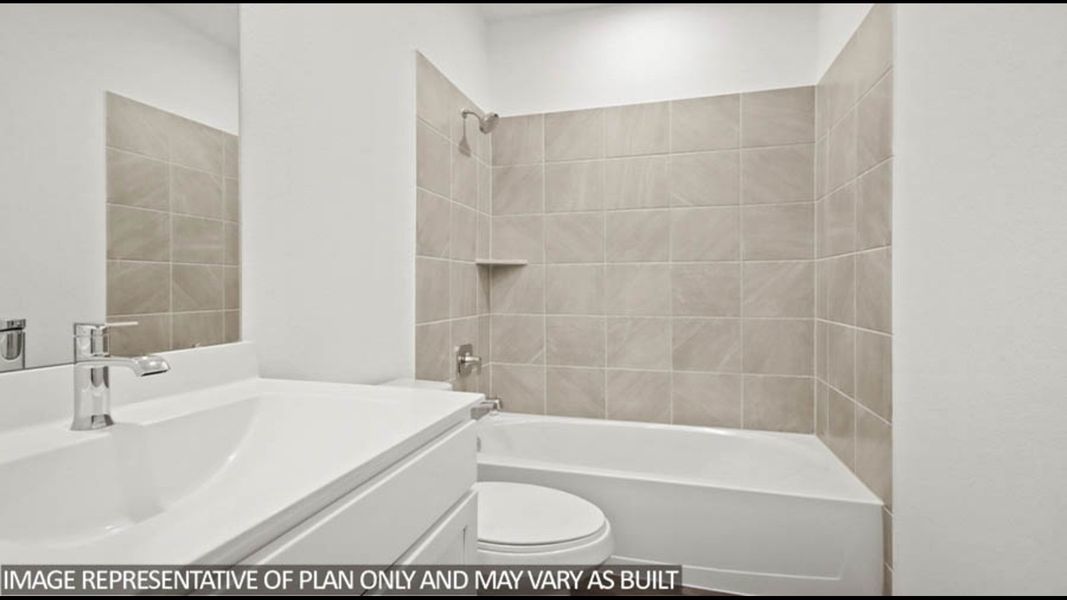 Furnished interior view inside a new home in Sunterra Lakes, Brookshire (Image 7).