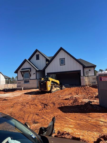 In-progress construction of a new home in Garden Glen at Clopton Farms, Montgomery, TX (Image 18).