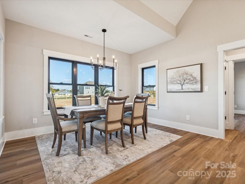 Furnished interior view inside a new home in , Salisbury (Image 15).