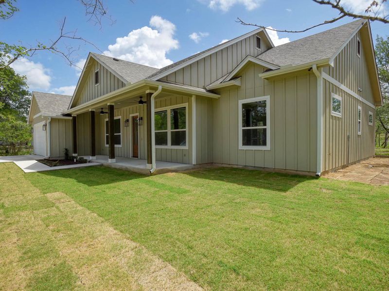 Exterior details and patio area of a home in , Bastrop (Image 20). Exterior details and patio area of a home in , Bastrop (Image 20).
