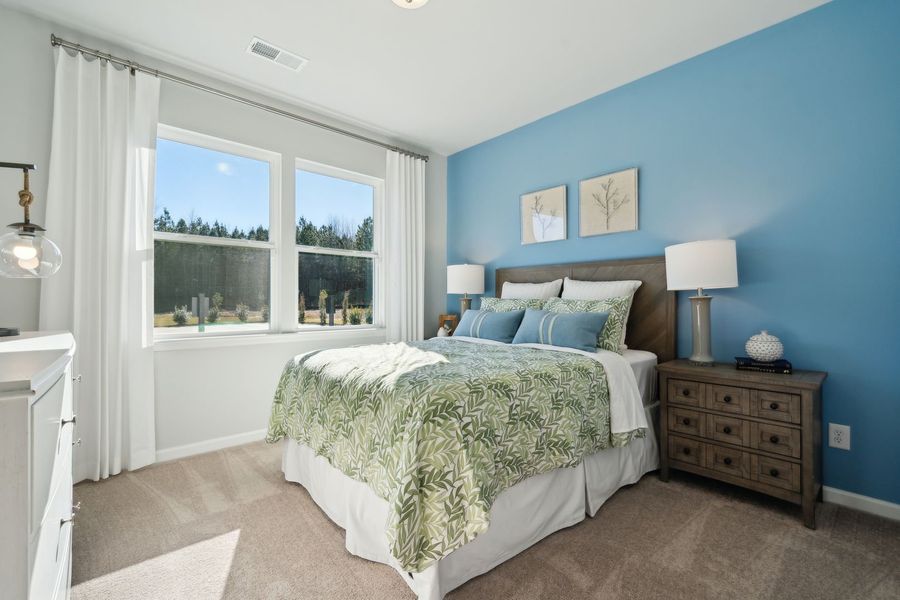 Furnished interior view inside a new home in Fallbrook Single Family Homes, Indian Trail (Image 21). Furnished interior view inside a new home in Fallbrook Single Family Homes, Indian Trail (Image 21).
