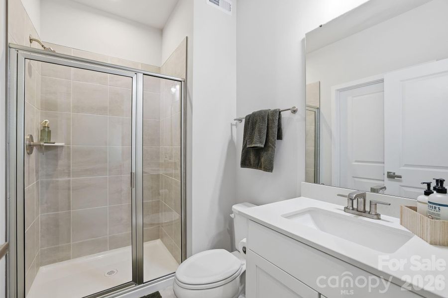 Furnished interior view inside a new home in , Indian Trail (Image 24). Furnished interior view inside a new home in , Indian Trail (Image 24).