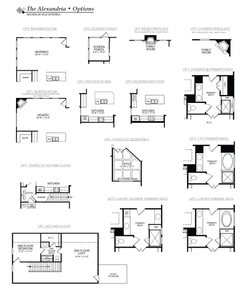 2D floor plan layout for the Alexandria by Eastwood Homes in Arbor West, Dawsonville, GA (Image 4). 2D floor plan layout for the Alexandria by Eastwood Homes in Arbor West, Dawsonville, GA (Image 4).