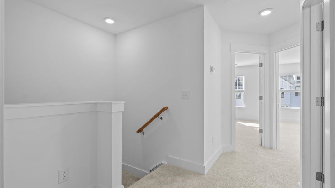 Furnished interior view inside a new home in Gresham Station, Simpsonville (Image 17).