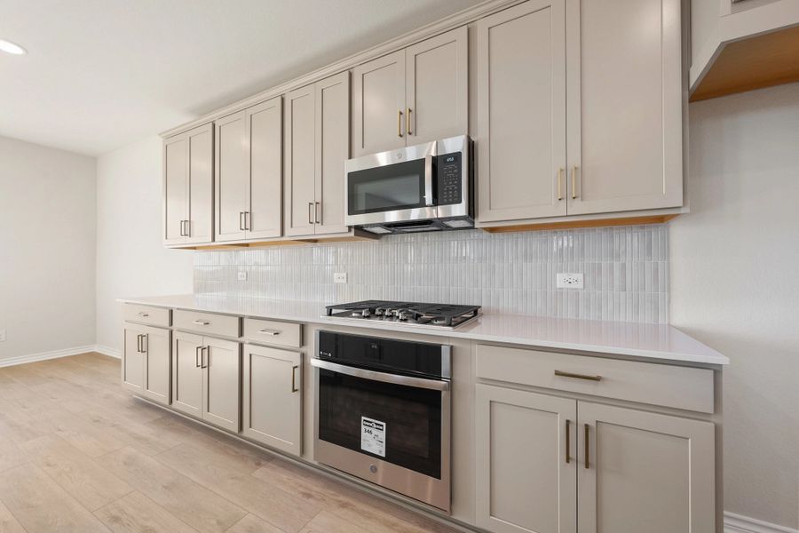 Furnished interior view inside a new home in The Homestead at Lariat, Liberty Hill (Image 13).