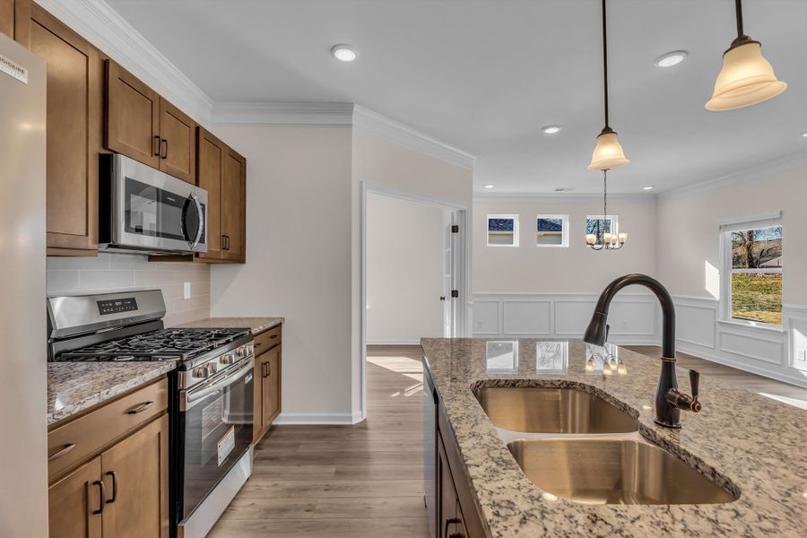Furnished interior view inside a new home in Hampshire Hills, Columbia (Image 8).