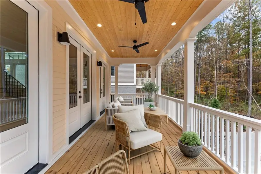 Exterior details and patio area of a home in , Chattahoochee Hills (Image 3).