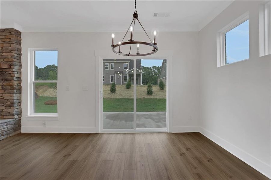 Spacious, unfurnished interior of a new home in , Loganville (Image 28).