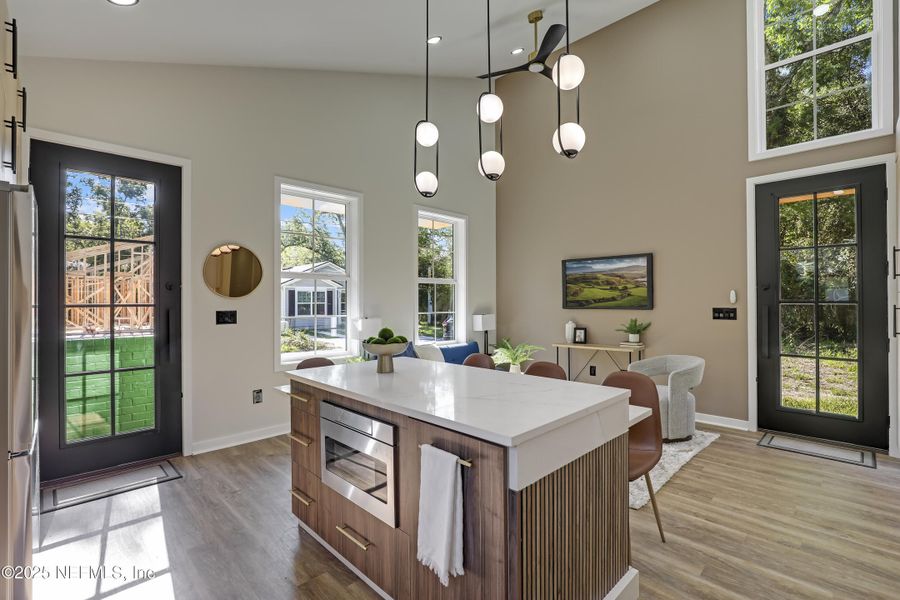 Furnished interior view inside a new home in , Jacksonville (Image 16).