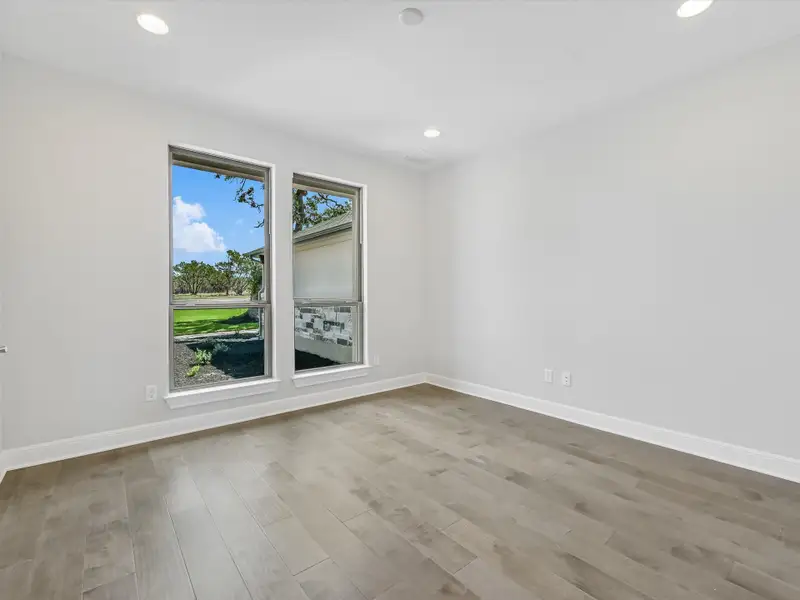 Representative unfurnished interior of a home built from the Santa Monica by Giddens Homes in Clearwater Ranch, Liberty Hill (Image 21). Representative unfurnished interior of a home built from the Santa Monica by Giddens Homes in Clearwater Ranch, Liberty Hill (Image 21).