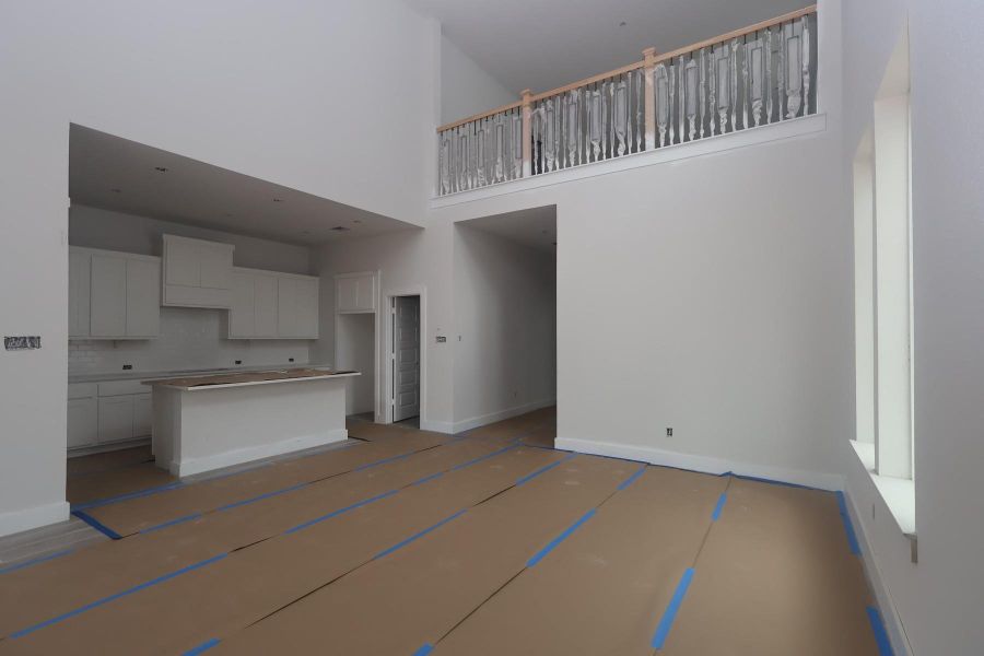 In-progress construction of a new home in Clopton Farms, Montgomery, TX (Image 4).