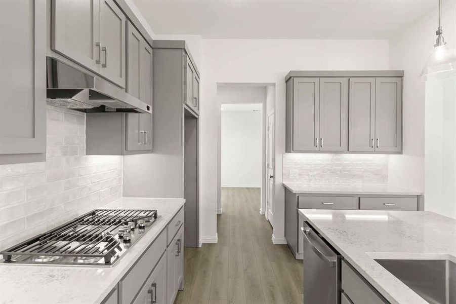 Furnished interior view inside a new home in Brookshire at Legacy Hills-60s, Celina (Image 10).