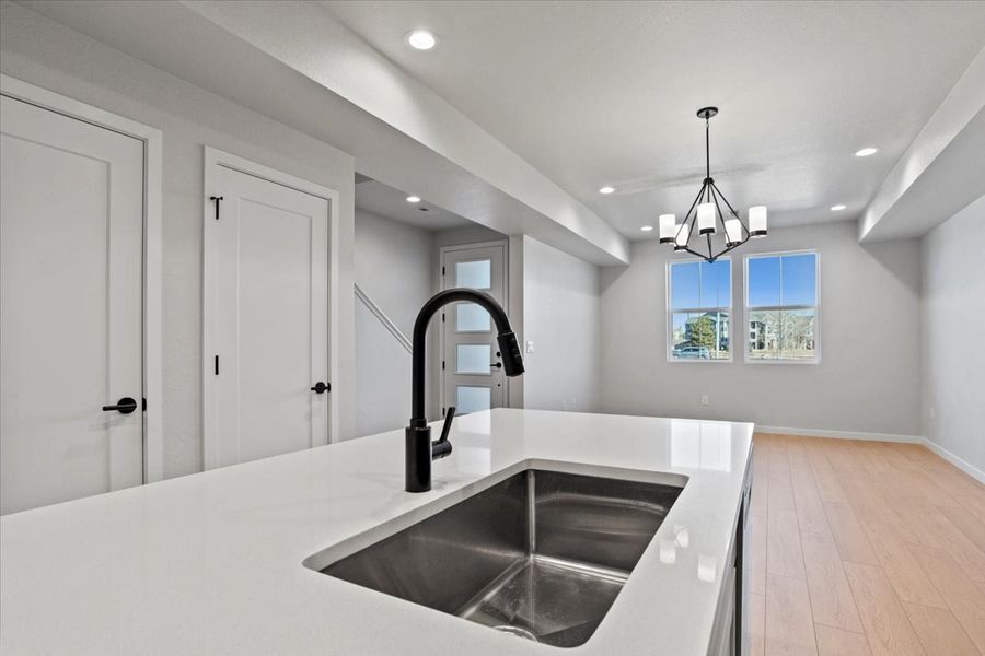 Furnished interior view inside a new home in Arras Park, Thornton (Image 9).