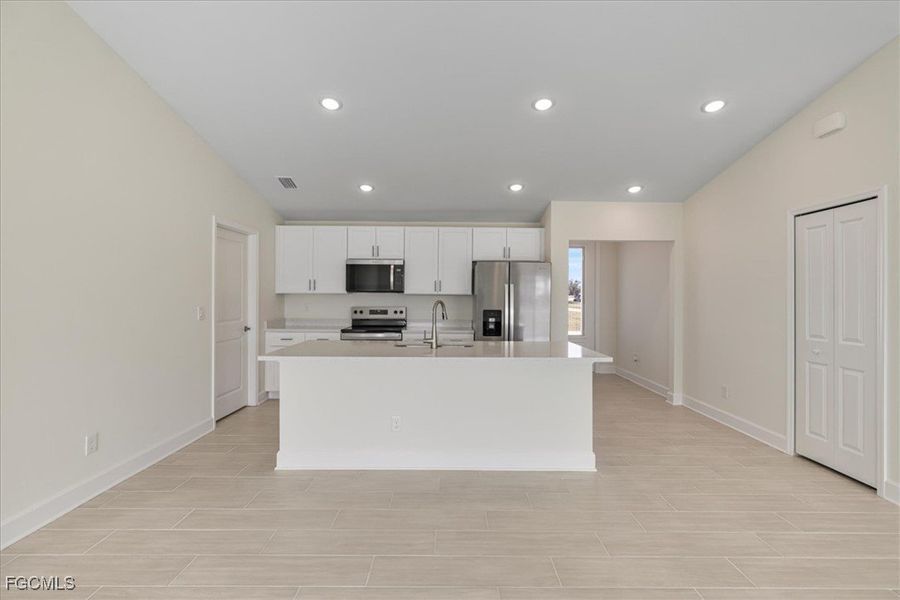 Furnished interior view inside a new home in Cape Coral, Cape Coral (Image 8). Furnished interior view inside a new home in Cape Coral, Cape Coral (Image 8).