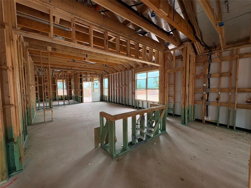 Spacious, unfurnished interior of a new home in Berry Creek Highlands, Georgetown (Image 22).