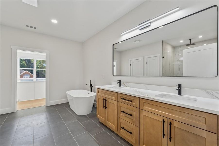 Furnished interior view inside a new home in , Loganville (Image 9).
