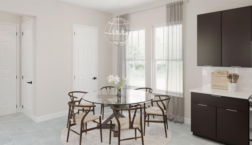 MODEL - Dining Area MODEL - Dining Area