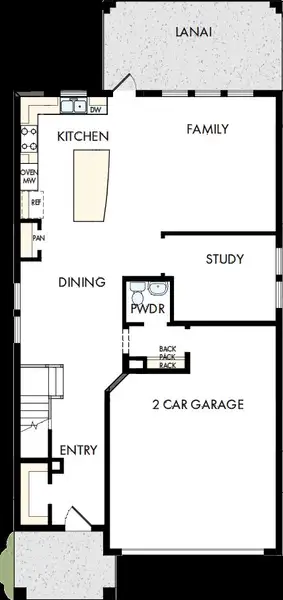 2D floor plan layout of this home in Vistera of Venice – Garden Series, Nokomis, FL (Image 2). 2D floor plan layout of this home in Vistera of Venice – Garden Series, Nokomis, FL (Image 2).