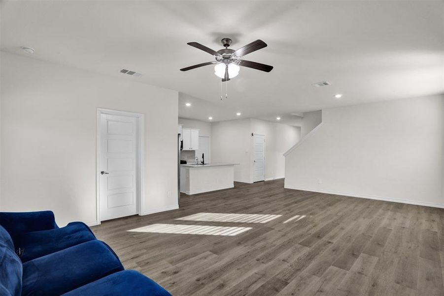 Spacious, unfurnished interior of a new home in , Aubrey (Image 18). Spacious, unfurnished interior of a new home in , Aubrey (Image 18).