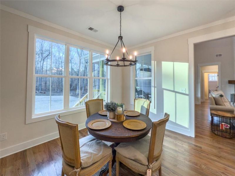 Furnished interior view inside a new home in , Monroe (Image 35). Furnished interior view inside a new home in , Monroe (Image 35).