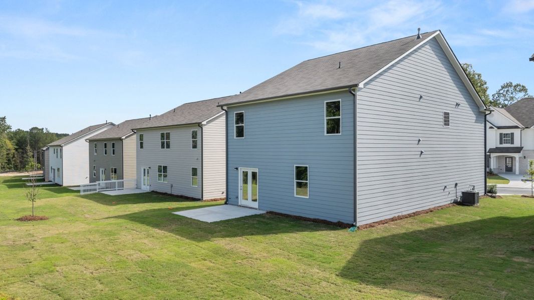 Representative exterior details of a home built from the Robie by D.R. Horton in Lost Creek, Dallas (Image 4).