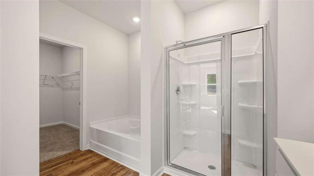 Furnished interior view inside a new home in The Preserve at Agricultural Village, Perry (Image 4).