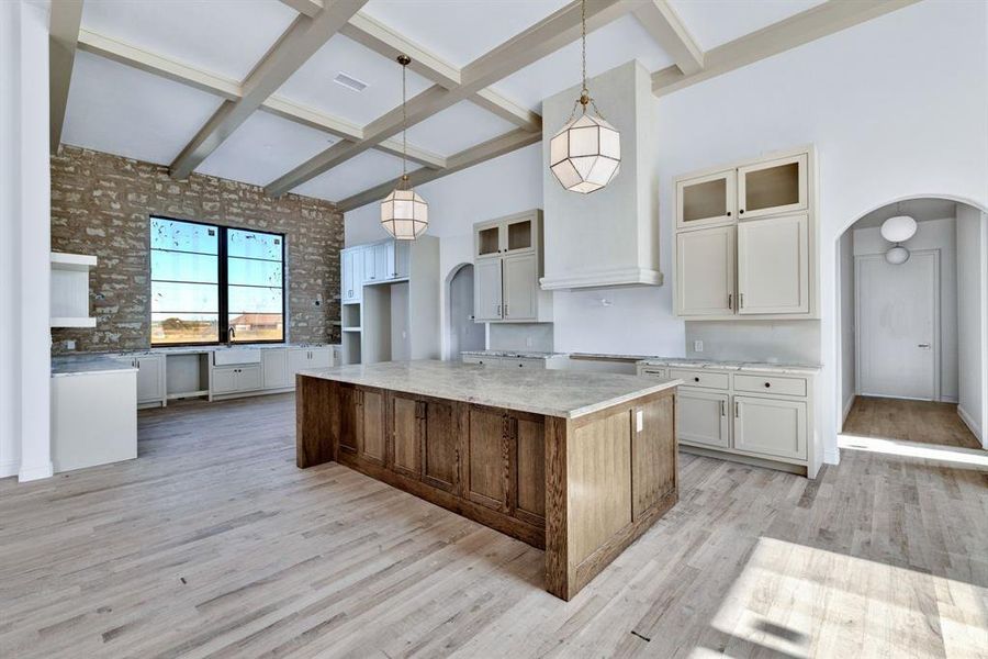 Furnished interior view inside a new home in , Krum (Image 3).