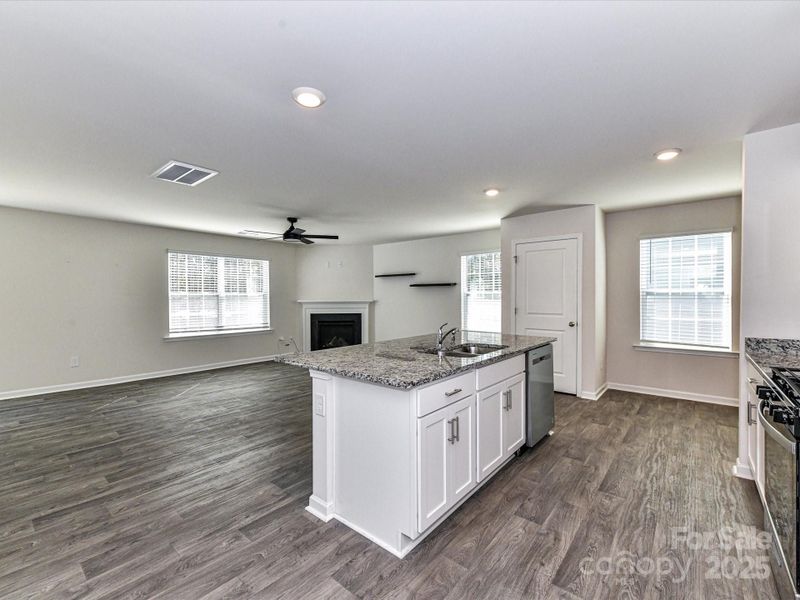 Furnished interior view inside a new home in Abrial Ridge, York (Image 9).