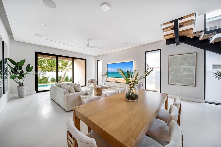Furnished interior view inside a new home in , Fort Lauderdale (Image 5).