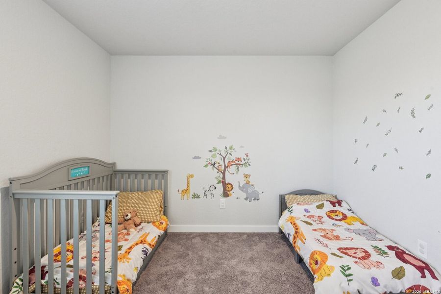 Furnished interior view inside a new home in Blue Ridge Ranch, San Antonio (Image 28).