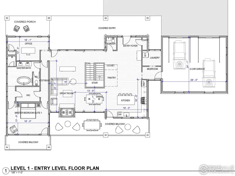 2D floor plan layout of this home in , Nederland, CO (Image 3).