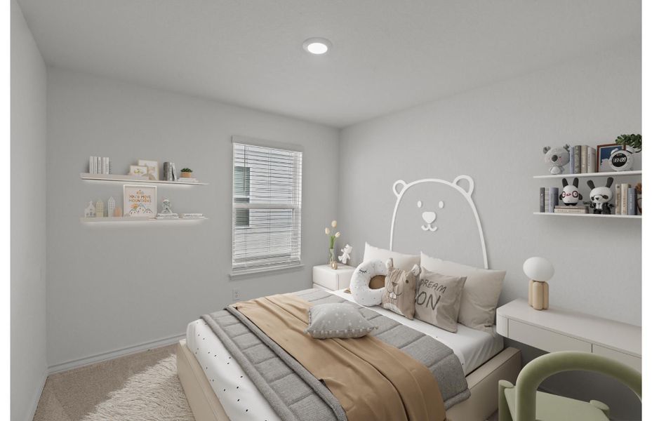 Representative furnished interior of a home built from the Taft by Centex in Davis Ranch, San Antonio (Image 10).