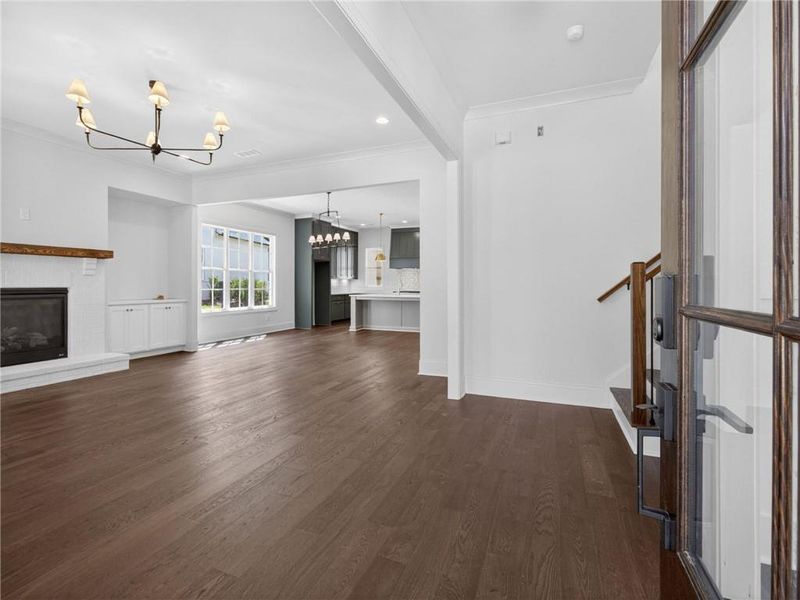 Spacious, unfurnished interior of a new home in , Suwanee (Image 22).