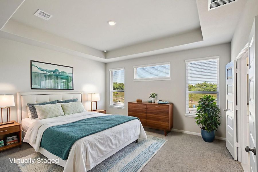 Furnished interior view inside a new home in Kemah Crossing - Luxe Series, Kemah (Image 6).