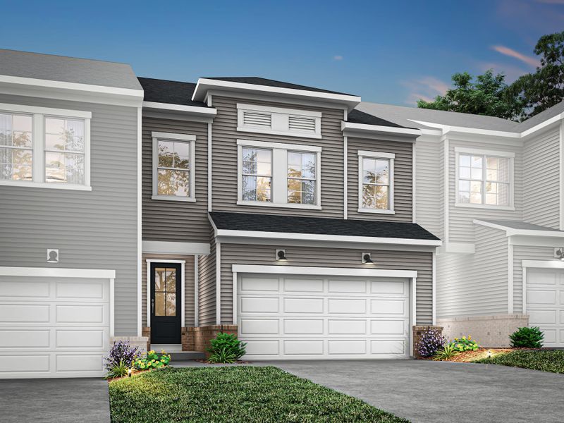 Representative exterior photo of a completed home built from the Catawba by Tri Pointe Homes in Millstone, Cramerton, NC (Image 19).