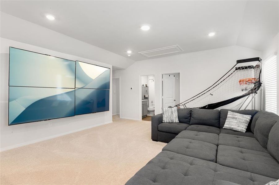 Furnished interior view inside a new home in Talavera, Kyle (Image 14). Furnished interior view inside a new home in Talavera, Kyle (Image 14).