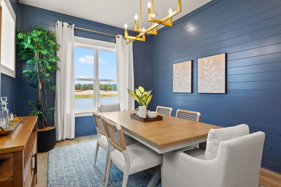 Furnished interior view inside a new home in Marshfield, Longs (Image 5).