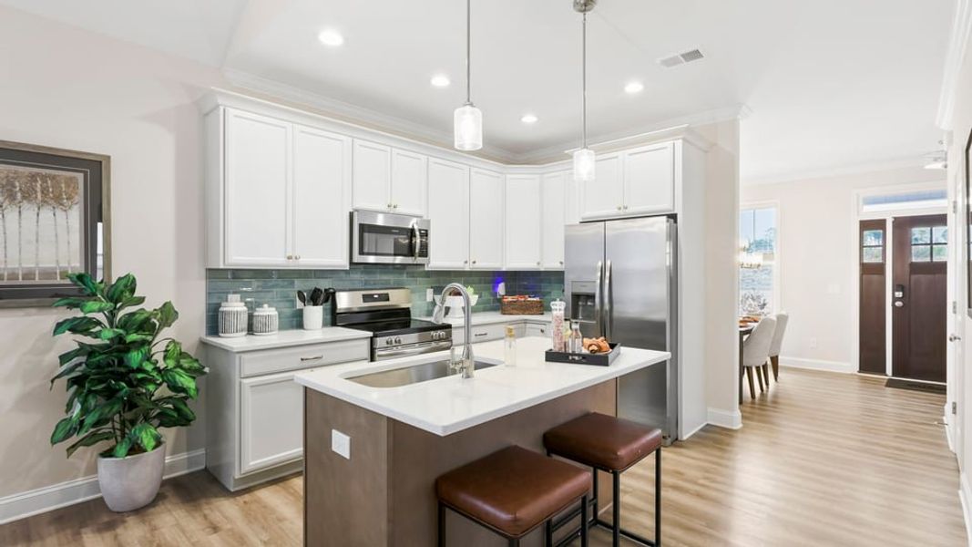 Furnished interior view inside a new home in Ravencrest, Roebuck (Image 12).